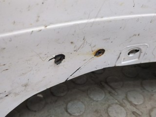 Молдинг крыла правое переднее, ориг. номер BC3Z16038APTM, Ford F-250 2010-2016