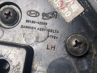 Молдинг крыла левое переднее, ориг. номер 861804Z000, Hyundai Santa Fe 2015-2018