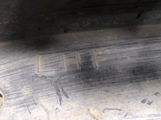 Молдинг крыла левое переднее, ориг. номер 51777294373, BMW X5 2013-2018