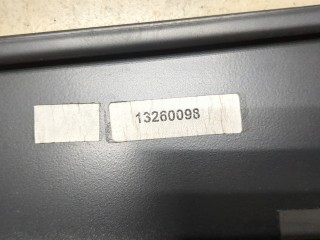 Молдинг стекла (боковое) левое заднее, ориг. номер 13260098, Opel Zafira 2011-2016