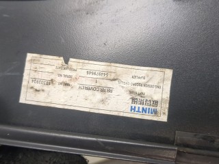 Молдинг стекла (боковое) левое заднее, ориг. номер 13303934, Opel Astra 2006-2014