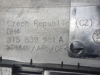 Молдинг стекла (боковое) левое заднее, ориг. номер 315839901A, Skoda Superb 2008-2013