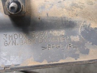 Накладка крышки багажника (двери), ориг. номер 5837A006, Mitsubishi Pajero 2006-2011