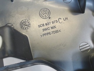 Накладка на зеркало левая передняя, ориг. номер 5C6837973C, Volkswagen Jetta 2014-2019