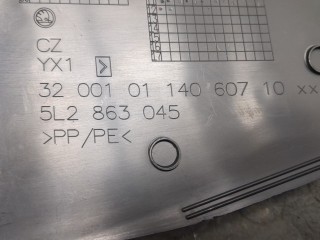 Пластик центральной консоли, ориг. номер 5L2863045, Citroen C3 picasso 2008-2012
