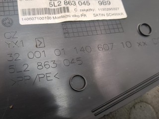 Пластик центральной консоли, ориг. номер 5L2863045, Skoda Yeti 2009-2014