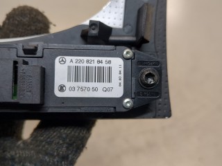 Пластик центральной консоли, ориг. номер A2208218458, 03757050, Mercedes S W220 2002-2005