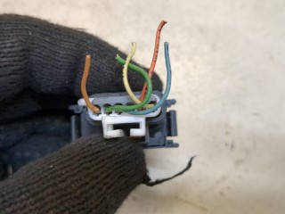 Кнопка обогрева сидений, ориг. номер 1638200210, Mercedes ML W163 2001-2005