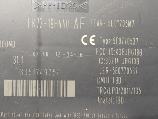 Блок управления бесключевого доступа, ориг. номер FK7219H440AF, 3351749754, Jaguar XF 2015-2020