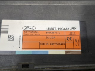Блок управления бесключевого доступа, ориг. номер 8M5T19G481AF, Ford Kuga 2008-2013