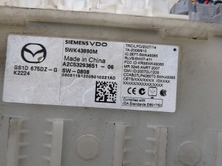 Блок управления бесключевого доступа, ориг. номер GS1D675DZ-G, Mazda 6 2007-2010