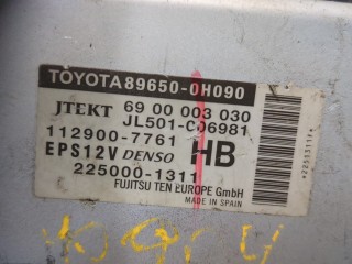 Блок управления рулевой рейки, ориг. номер 896500H090, 2250001311, Toyota Aygo 2014-2018