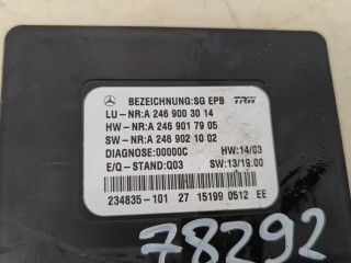 Блок управления стояночным тормозом, ориг. номер A2469003014, Mercedes A-Класс 2012-2015