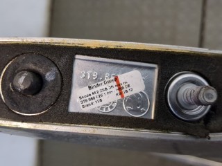 Рейлинги на крышу (комплект), ориг. номер 3T9860025, 3T9860026, Skoda Superb 2008-2013
