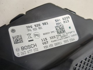 Щиток приборов (приборная панель), ориг. номер 7P6920981, 0263677032, Volkswagen Touareg 2010-2014