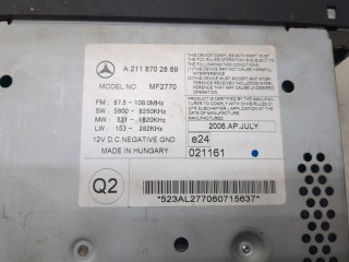 Магнитола, ориг. номер A2118702889, Mercedes E-Класс 2006-2009