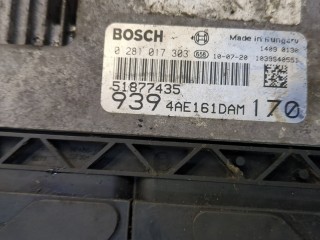 Блок управления двигателем, ориг. номер 51877435, 0281017303, Alfa Romeo 159 2005-2011