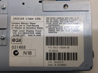 Дисплей компьютера (информационный), ориг. номер 9X2310E889AB, Jaguar XF 2007-2011
