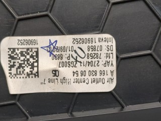 Рамка под магнитолу, ориг. номер A1668300654, Mercedes ML W166 2011-2015