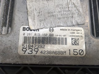 Блок управления двигателем, ориг. номер 51847392, 0281015160, Alfa Romeo 159 2005-2011