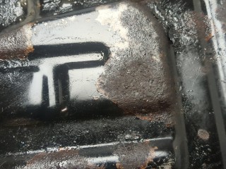Поддон, ориг. номер 215102F000, 215202F010, Hyundai Santa Fe 2004-2012