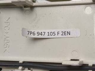 Фонарь салона (плафон), ориг. номер 7P6947105F, Volkswagen Touareg 2010-2014