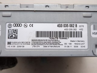 Блок управления радиоприемником, ориг. номер 4G0035082B, Audi A6 2011-2014