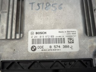 Блок управления двигателем, ориг. номер 8574380, BMW 5 F10 2009-2013