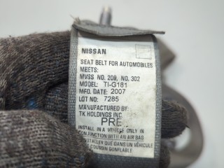 Ремень безопасности левый передний, ориг. номер 86885ZQ08E, Infiniti QX56 2007-2010