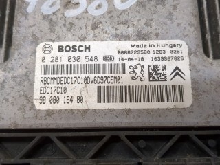 Блок управления двигателем, ориг. номер 9808016480, Peugeot 308 2011-2015