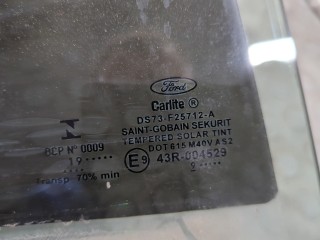 Стекло боковой двери правое заднее, ориг. номер DS7Z5425712A, Ford Fusion USA 2016-2020