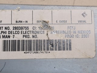 Усилитель звука, ориг. номер 28039755, Hummer H3 2005-2010