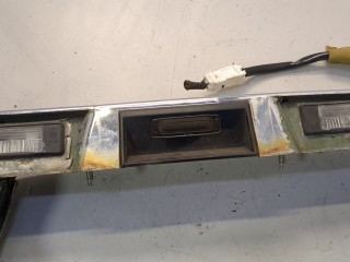 Накладка под номер (бленда), ориг. номер 90810JG30C, Nissan X-Trail 2004-2007