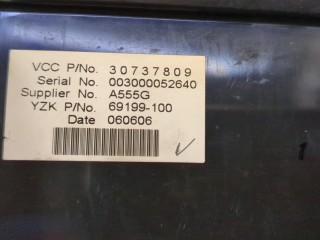 Дисплей компьютера (информационный), ориг. номер 30737809, Volvo S40 2003-2007