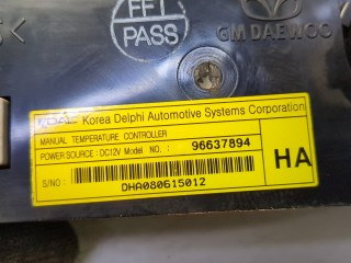 Переключатель отопителя (печки), ориг. номер 96637894, Chevrolet Epica 2006-2009