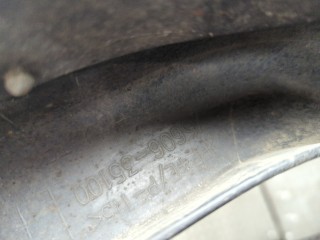 Молдинг крыла левое заднее, ориг. номер 75606-35101, Toyota FJ Cruiser 2006-2022
