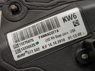 Зеркало боковое правое, ориг. номер 13275075, Buick Regal 2009-2013
