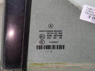 Стекло форточки двери левое заднее, ориг. номер A2197300955, Mercedes CLS 2004-2008