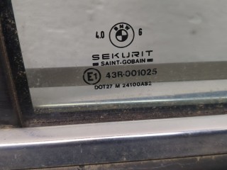 Стекло боковой двери левое заднее, ориг. номер 51341944087, 1944087, BMW 5 серия 1987-1996