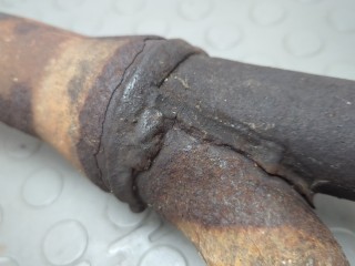 Труба приемная глушителя, ориг. номер 7404684, V95GB5246BB, Ford Scorpio 1994-1998