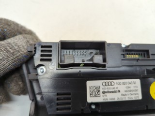 Переключатель отопителя (печки), ориг. номер 4G0820043M, Audi A6 2011-2014