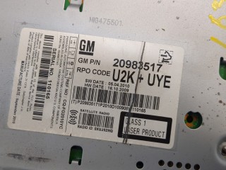 Магнитола, ориг. номер 20983517, Buick Regal 2009-2013