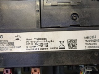 Блок управления Bluetooth, ориг. номер 84653367, Chevrolet Malibu 2018-2026