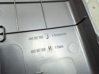 Пластик (обшивка) внутреннего пространства багажника, ориг. номер 4M0867606J, Audi Q7 2019-2024