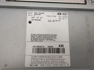 Магнитола, ориг. номер 96160F2UA0SSH, Hyundai Elantra 2018-2020