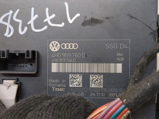 Блок комфорта, ориг. номер 4H0959760D, Volkswagen Touareg 2010-2014