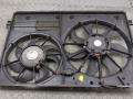 1K0121205AD, 1K0959455ET, 1K0998455A Вентилятор радиатора Seat Leon 2009г. - фото №4