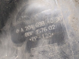 Защита арок (подкрылок) правая передняя, ориг. номер A2046984030, Mercedes C W204 2007-2011