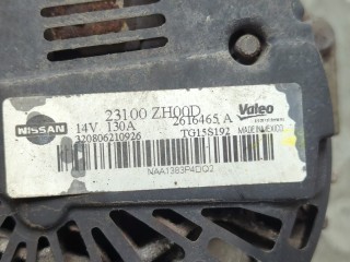 Генератор, ориг. номер 23100ZH00D, Nissan Pathfinder 2010-2014