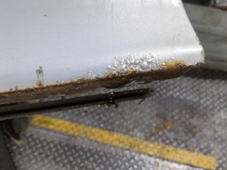 Замок двери левый передний, ориг. номер A2207205935, Mercedes S W220 1998-2002